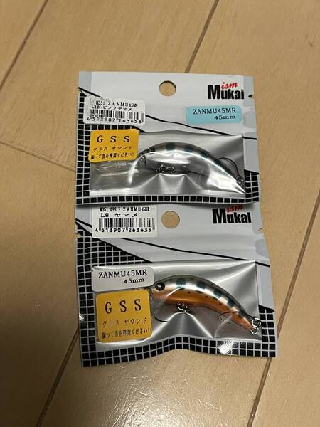 ムカイフィッシング▲ザンム45MR GSS F▲ヤマメ&ピンクヤマメ▲定価1430円