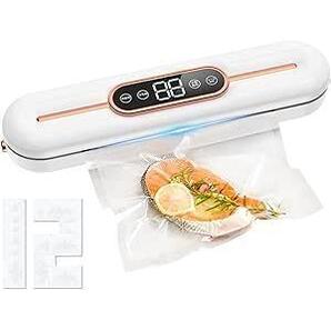 大特価真空パック機 60Kpa強力脱気 乾湿両用フードシーラー 軽量コンパクト