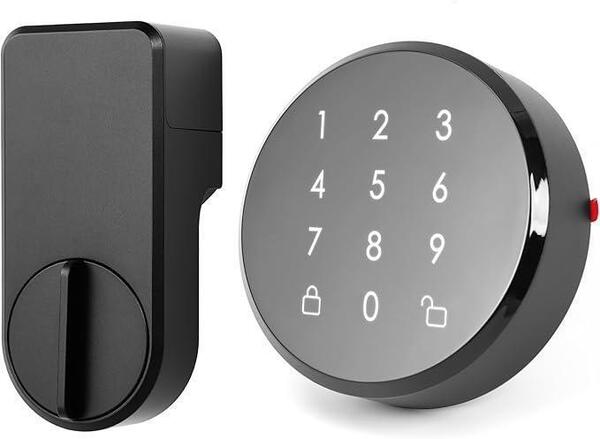 スマートロック+暗証番号パッド 玄関 鍵 ドアロック オートロック 遠隔操作対応
