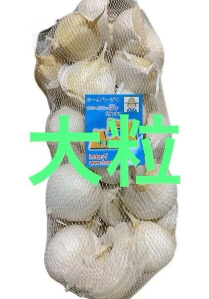 にんにく520g 大粒にんにく Lサイズ以上 厳選にんにく 青森にんにく ホワイト六片種にんにく 国産にんにくお徳用 ネット入り