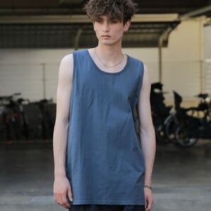 Goodwear タンクトップ SUPER BIG スレートブルー XL