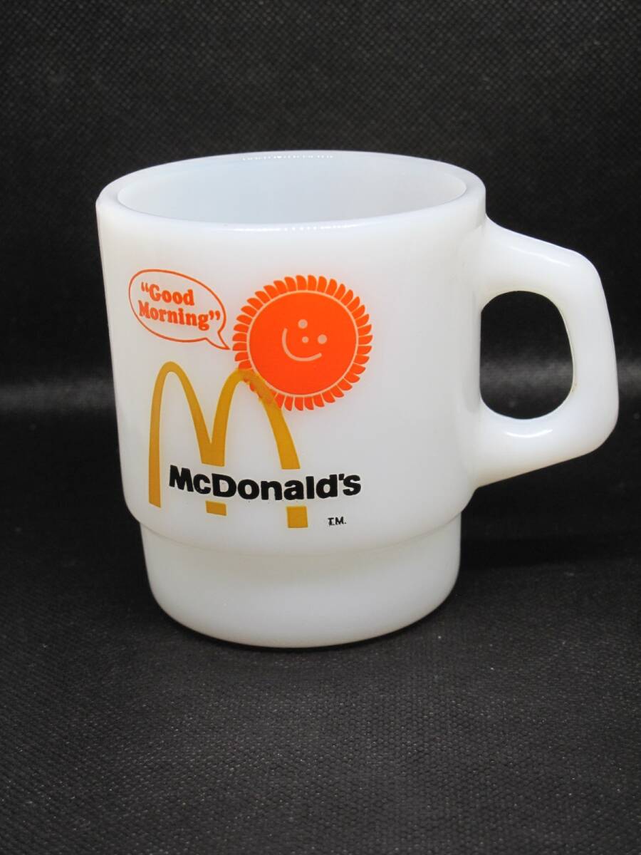 Fire king CLANCY'S Mug ファイヤーキング リブドボトム