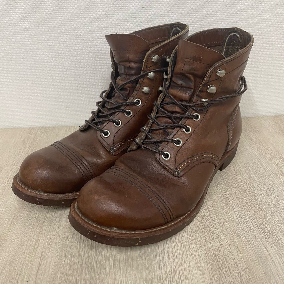 Red Wing ブラウン レースアップブーツ 8E 2025年最新】Yahoo!オークション - 8インチ(レッドウィング