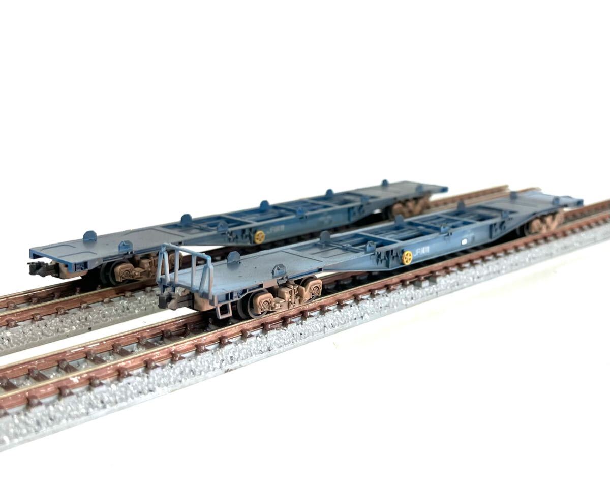 トミックス JRコキ100・101形貨車(コンテナなし) セット(12両