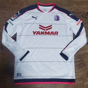 2016年 J2→J1昇格 セレッソ大阪 PUMA 長袖 選手用 CR品番 オーセンティック 日本製 検) CEREZO OSAKA PLAYER SHIRT L/S PLAY-OFFS プーマ