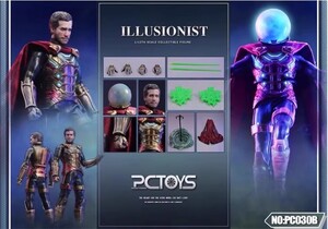 1/12  PCTOYS PC030B ILLUSIONIST イリュージョニスト DX Ver. アクションフィギュア 新品未開封 (検 Hottoys