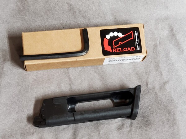 3本セット RELOAD グロック ライトウエイト CO2マガジン VFC製GLOCK G17/G19X/G45対応 リロード