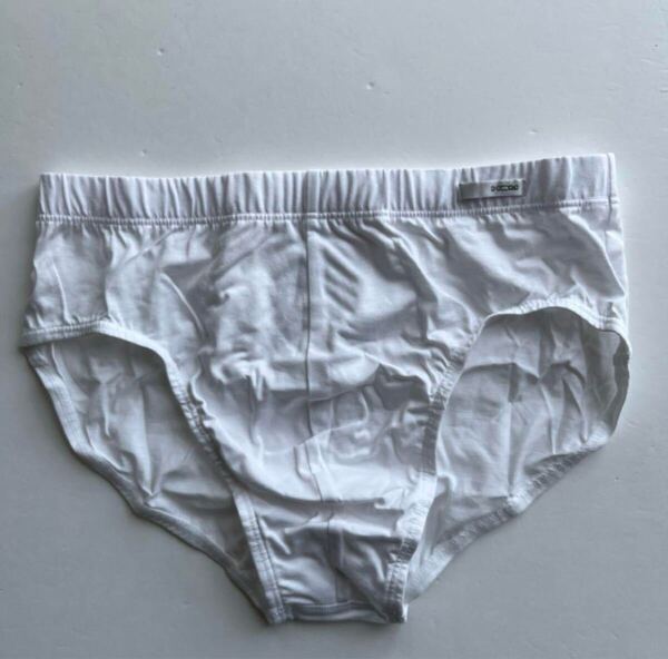 HOM オム メンズビキニ S(XS) ホワイト 白ブリーフ ビキニブリーフ メンズブリーフ メンズインナー 男性ブリーフ 男性インナー