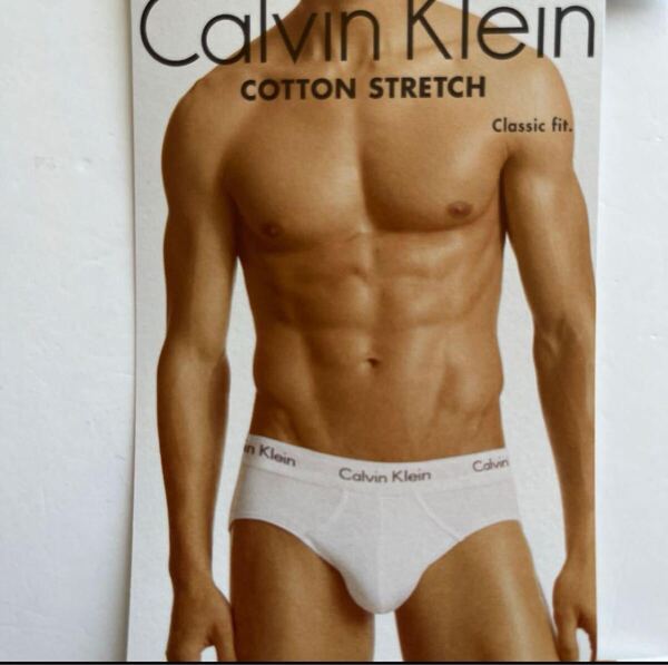 Calvin klein カルバンクライン メンズビキニ S(XS) ホワイト 白ブリーフ ビキニブリーフ メンズブリーフ メンズインナー 男性下着