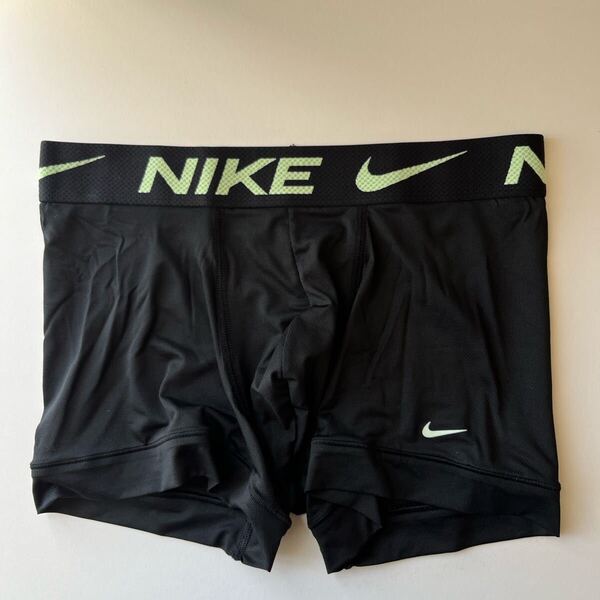NIKE ナイキ メンズボクサー M(S) 黒 ブラック スポーツメッシュ スポーツインナー メンズインナー ボクサーパンツ 男性インナー