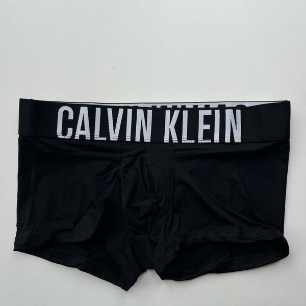 Calvin klein カルバンクライン ローライズボクサー L(M) 黒 ナイロンストレッチ メンズインナー 男性インナー 男性パンツ 男性下着