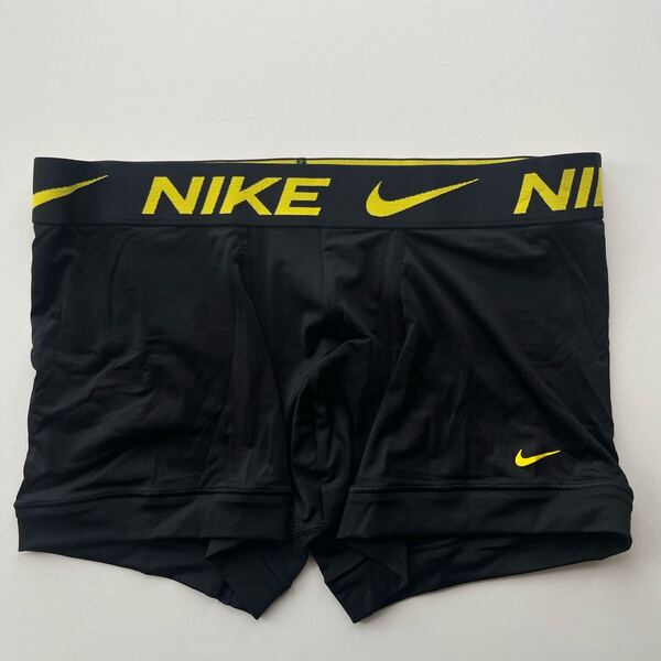 NIKE ナイキ メンズボクサー L(M) 黒 スポーツインナー ナイロンストレッチ メンズパンツ メンズインナー 男性パンツ 男性下着