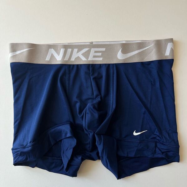 NIKE ナイキ メンズボクサー M(S) ネイビー スポーツインナー ボクサーパンツ メンズパンツ メンズインナー 男性パンツ 男性下着