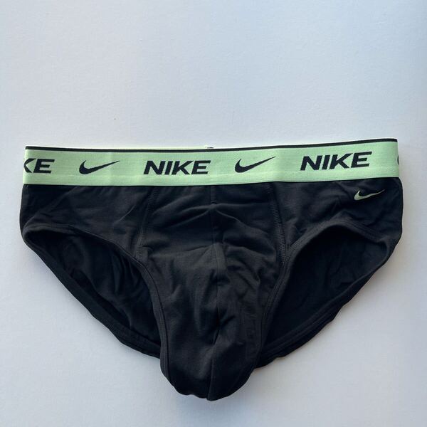 NIKE ナイキ メンズビキニ M(S) 黒 ブラック ビキニブリーフ コットンストレッチ 男性ブリーフ 男性インナー 男性下着 ブリーフ