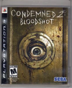 PS3◆北米版 Condemned 2 Bloodshot コンデムド2 ブラッドショット 説なし