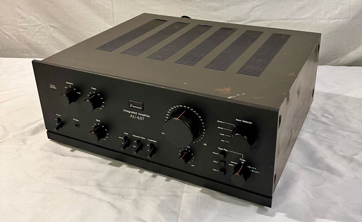 Yahoo!オークション -「sansui au-607」(アンプ) (オーディオ