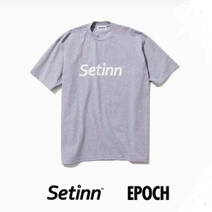 ●送料無料●Lサイズ Setinn Epoch別注 セットイン ロゴ Tee Tシャツ グレー エポック Beams 半袖