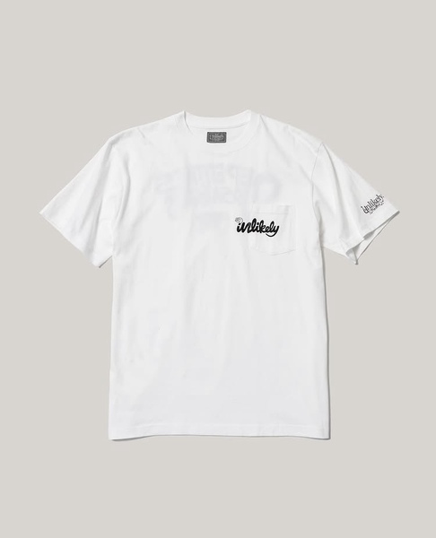 ◆送料無料◆Lサイズ White NEPENTHES UNLIKELY Hanai ICON POCKET LOS ANGELES tee Tシャツ アンライクリー ネペンテス 白