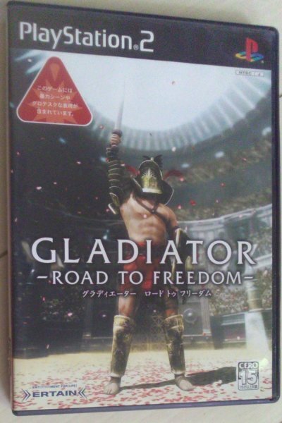 【匿名発送・追跡番号あり】 説明書なし GLADIATOR ROAD TO FREEDOM グラディエーター プレイステーション2