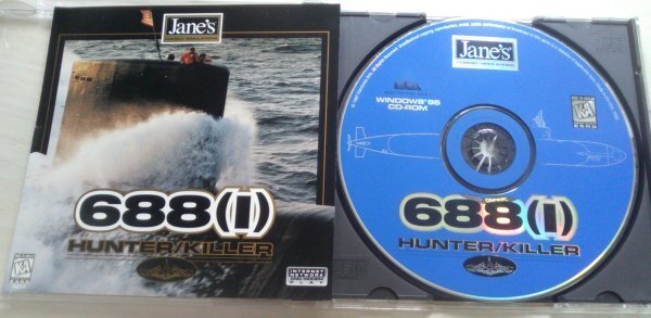【匿名発送・追跡番号あり】 (潜水艦) ディスクのみ Jane's COMBAT SIMULATIONS 688 I HUNTER/KILLER