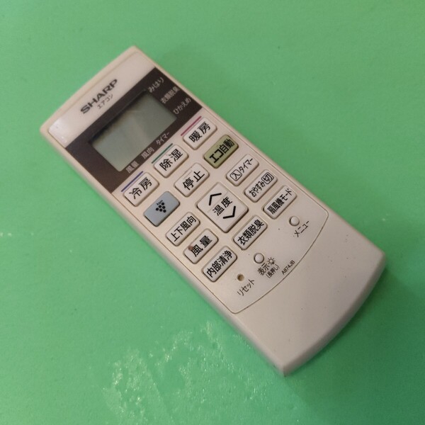 A874JB シャープ エアコンリモコン