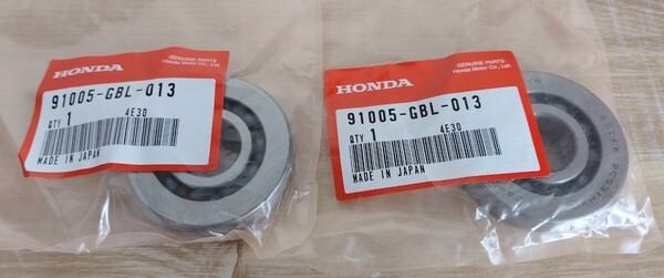 送料無料 AF35 前期クランク ベアリング 純正 ライブディオ AF34 SR ZX エンジン ケース シャフト ベアリング 分厚い