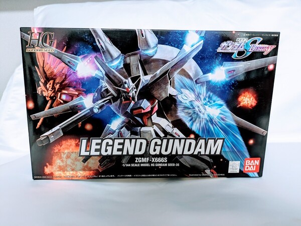 ★内袋未開封品★ バンダイ HG 1/144 レジェンドガンダム 機動戦士ガンダムSEEDデスティニー ガンプラ