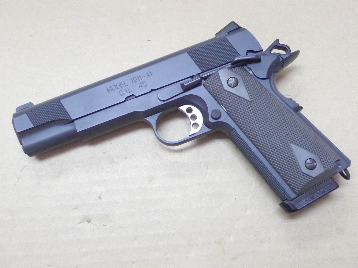 M.E.U. PISTOL (.45 MEU SOC) ガスガン 東京マルイ MEUピストル エアガンレビュー M45 MEU SOC｜郭公