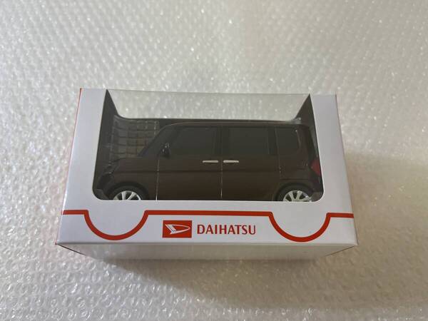ダイハツ タント プルバック ミニカー DAIHATSU TANTO プラムブラウンクリスタルマイカ
