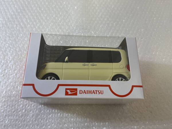 ダイハツ タント プルバック ミニカー DAIHATSU TANTO コットンアイボリー