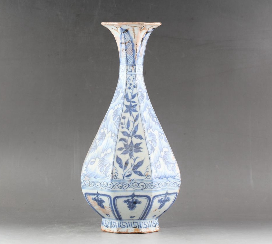 古渡、中国明時代早期染付(青花)花瓶(元箱付き) 古渡、中国明時代早期染付(青花)花瓶(元箱付き) 2025年最新】Yahoo!