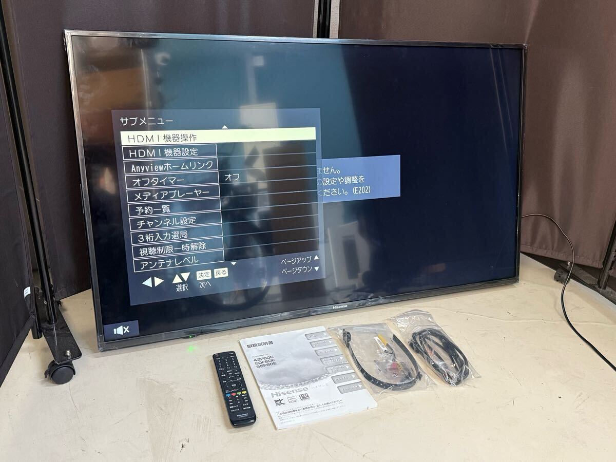 Yahoo!オークション -「ハイセンス 液晶テレビ」(50インチ
