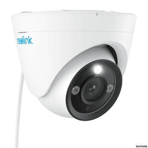 防犯カメラ 12MP PoE給電 有線接続 カラー暗視 AI検知 センサーライト付き 24/7常時録画 アプリ警報通知 外観を邪魔しないデザイン