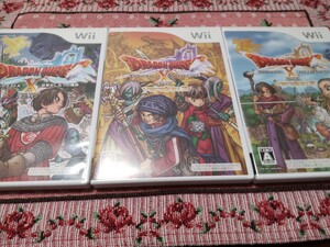 wii ドラゴンクエストX 3本セット