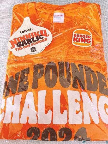 新品未使用/バーガーキング/限定ワンパウンダーTシャツ