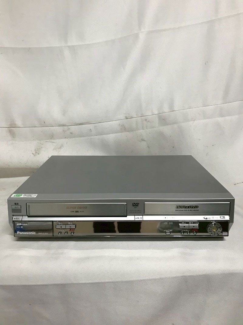 中古☆パナソニック DVDレコーダー VHSビデオ DIGA DMR-E150V Amazon | パナソニック 80GB DVDレコーダー VHSビデオ一体型
