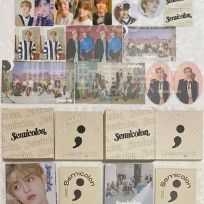 SEVENTEEN セブチ Semicolon セミコロン デジパックカバー エスクプス + SEVENTEEN.ver + 中国 一直 予約特典 トレカ S.COUPS エスクプス