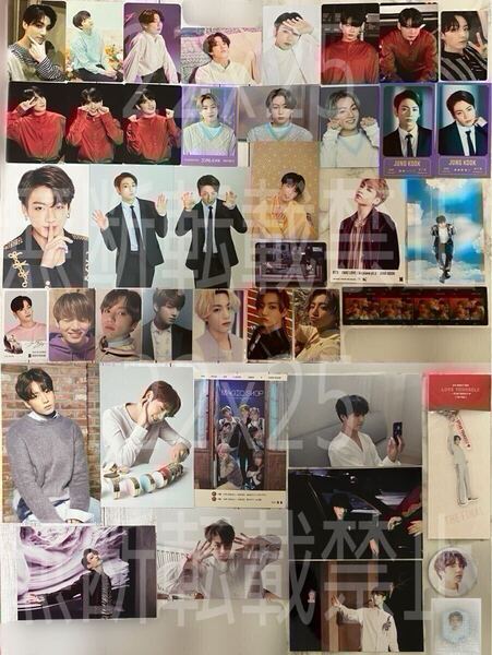 BTS JUNGKOOK ジョングク 公式 グッズ トレカ ミニフォト うちわ フラッグ アクキー