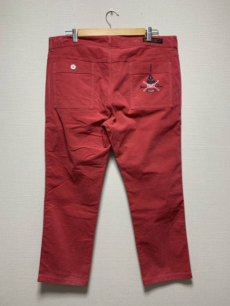 新品シナコバ Lupo di Mare ハーフパンツ　LLレッド系　ゴルフ日本製 新品シナコバ Lupo di Mare ハーフパンツ LLレッド系 ゴルフ日本