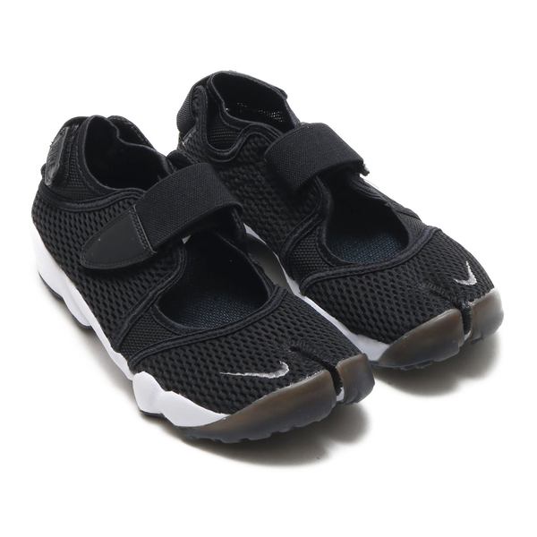 24cm●ナイキ ウィメンズ エア リフト ブリーズ 黒 白 NIKE WMNS AIR RIFT BR 848386 001 限定 足袋 メッシュ