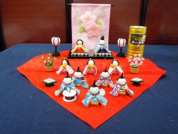 さらに値下げ!即納!!●送料込み●新品♪47幅 ちりめん ひな人形 10人揃い お雛様 雛人形 京都龍虎堂●ひな祭り