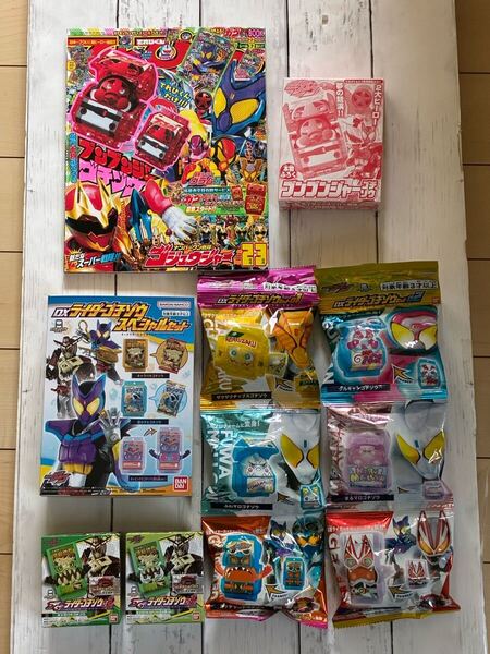 【送料無料】(未開封品)仮面ライダーガヴ◆ゴチゾウセット01・02◆スペシャルセット◆食玩キャラパキゴチゾウ◆ブンブンジャーゴチゾウ