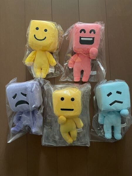 パワスピポイントクラブ限定 プロスピA 調子くん ぬいぐるみ 5点セット ノーマル 絶好調 絶不調 不調 ロード中 未開封