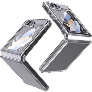 Galaxy Z Flip5ケース クリスタル Z Flip 5ケース クリア 透明 TPU素材 ギャラクシーZ フリップ5保護カバー
