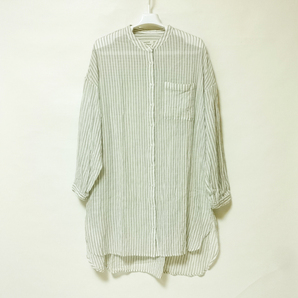 studio CLIP スタディオクリップ ストライプ チュニックシャツ 中古 送料込み