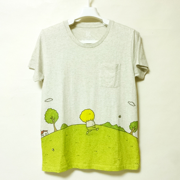 グラニフ×ヨシタケシンスケ コラボ メンズSS もうぬげない Tシャツ 中古 送料込み