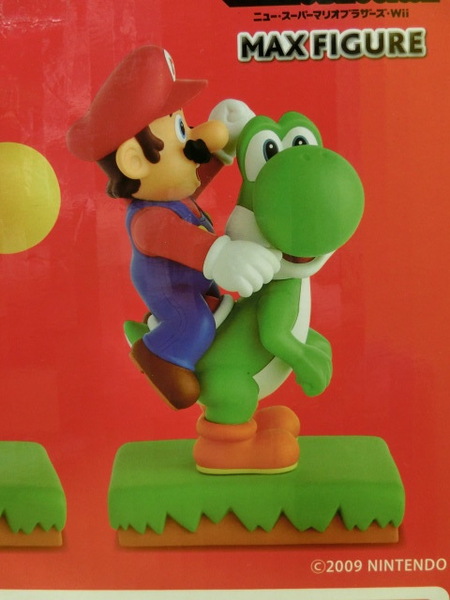 送料無料◆未開封【ニュースーパーマリオブラザーズWii◆マックス フィギュア】未使用◆MAX FIGURE◆マリオ&ヨッシー