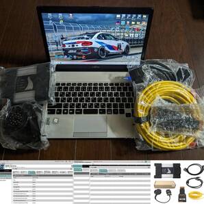 2025/5 純正オリジナルBMW ICOM PCフルセット ISTA+4.52 ISTA/P3.73 永久ライセンス コーディング プログラミング ESYS日本語マニュアル