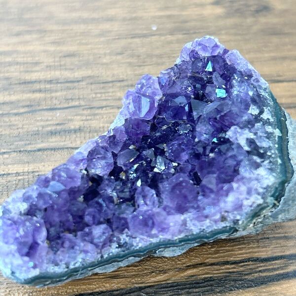 【ウルグアイ産】アメジストクラスター46g♪原石♪天然石♪ 鉱物♪ 紫水晶♪