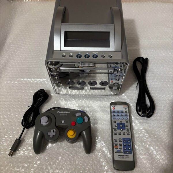 HDMI出力 RetroGEM パナソニックQ SL-GC10 本体 ゲームキューブ メンテナンス済 US/JPリージョン切替機能付き HDMI Panasonic Q Gamecube